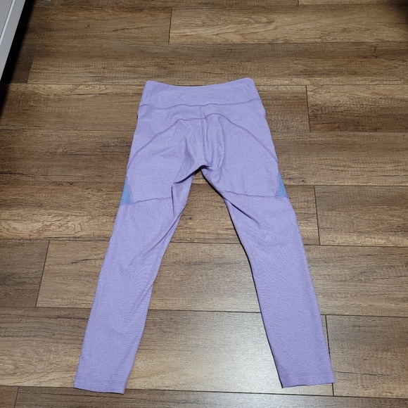 Outdoor Voices move free  TechSweat 3/4 Two-Tone tights Purple Blue women's S - Picture 3 of 16